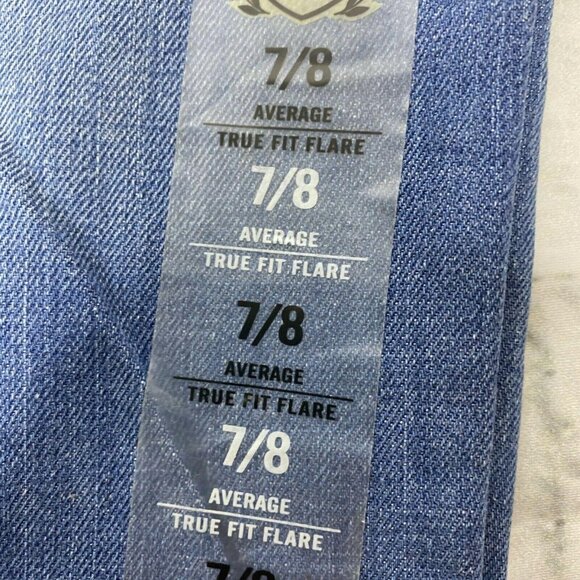Vintage Route 66 Jeans  Womens Sz 7/8 Blue Denim True Fit Flare NWT - Picture 6 of 6